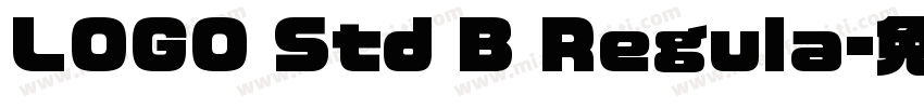 LOGO Std B Regula字体转换